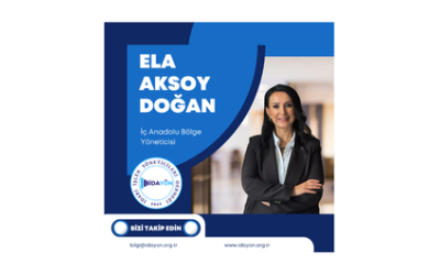 İç Anadolu Bölge Yöneticisi olarak Ela AKSOY DOĞAN atanmıştır.
