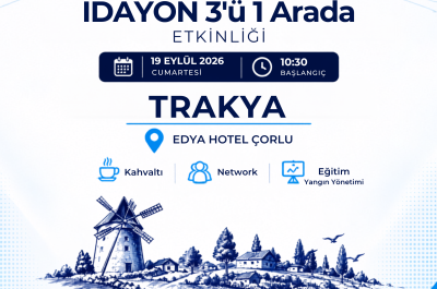 İDAYÖN 3’ü 1 Arada Etkinliği Trakya’da!